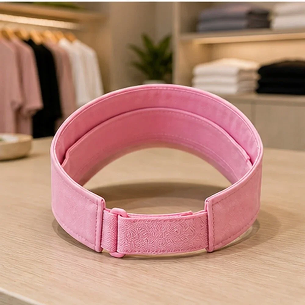 ALO Yoga Pink Everyday Open Top Visor Hat OS
